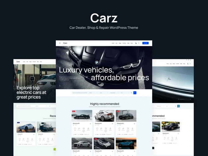 Carz — Exotic & Classic Supercars Showroom