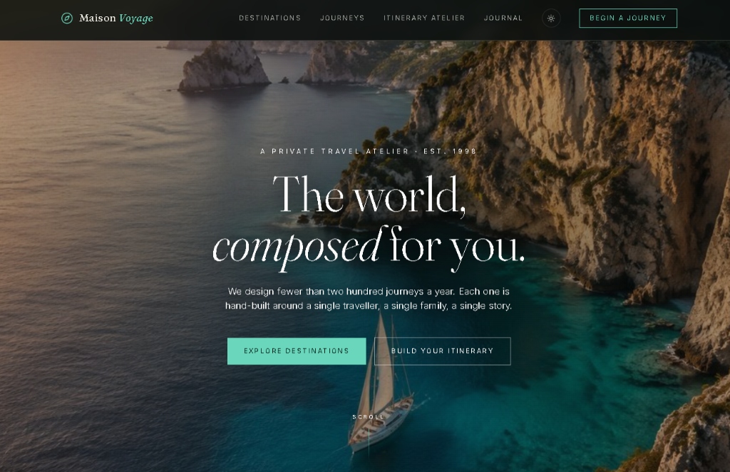 Maison Voyage — Luxury Travel Atelier