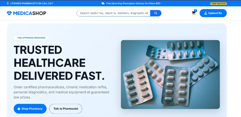 Medicashop — Pharmacy & Clinical Store