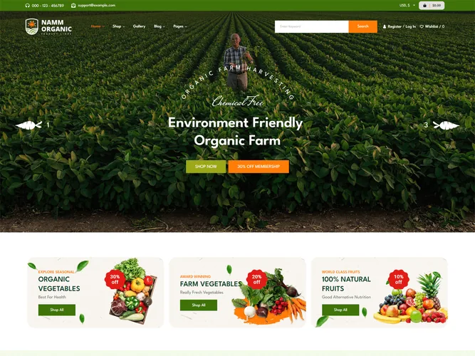 Namm — Farm Grocery & Organic Market