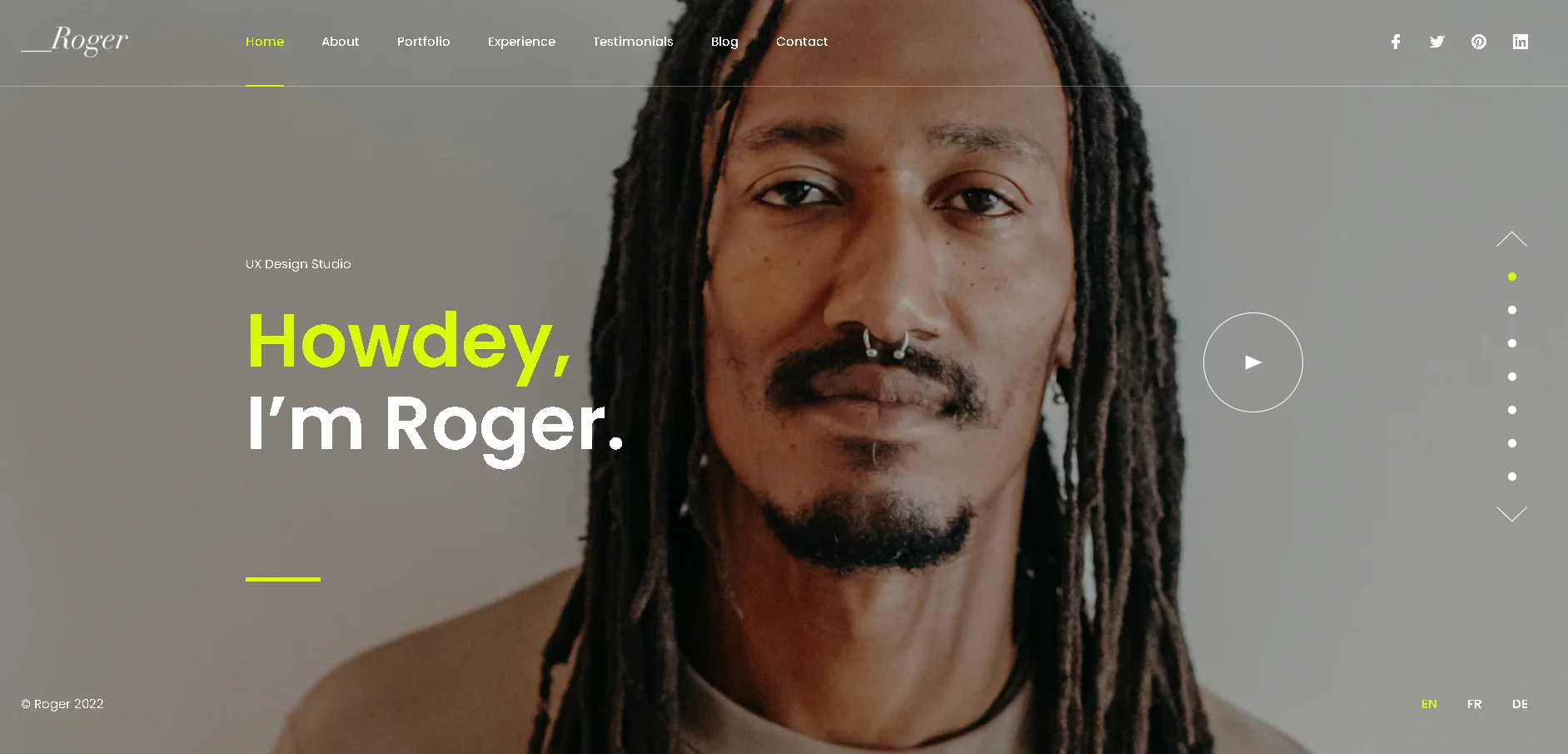 Roger Day — Personal CV & Resume